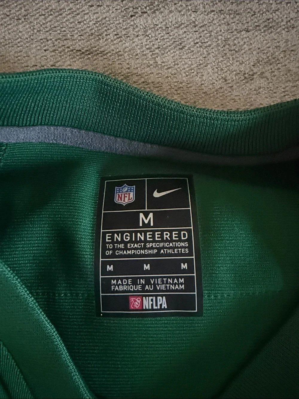 Nike Aaron Rodgers New York Jets Jersey Green with White Accents